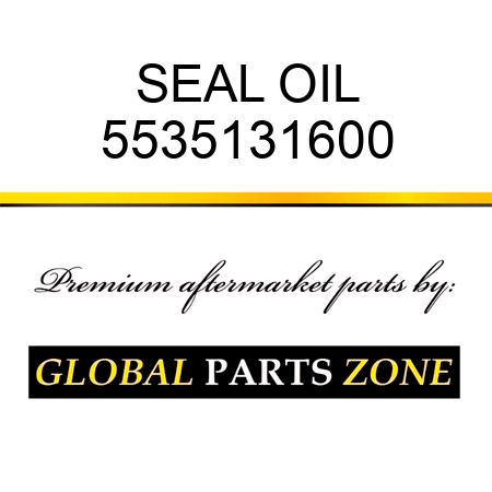 SEAL, OIL 5535131600