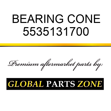 BEARING, CONE 5535131700