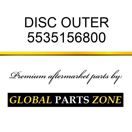 DISC, OUTER 5535156800