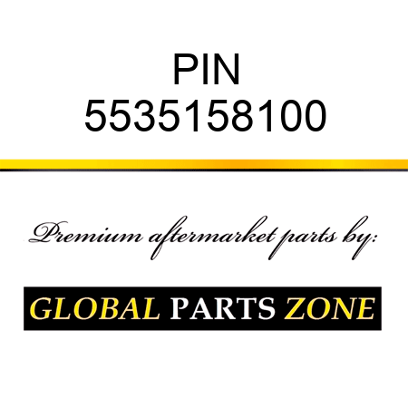 PIN 5535158100