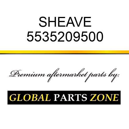 SHEAVE 5535209500