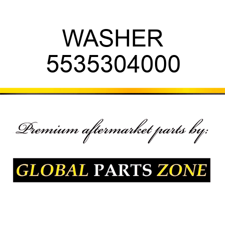 WASHER 5535304000