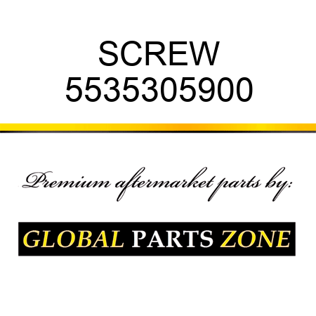 SCREW 5535305900