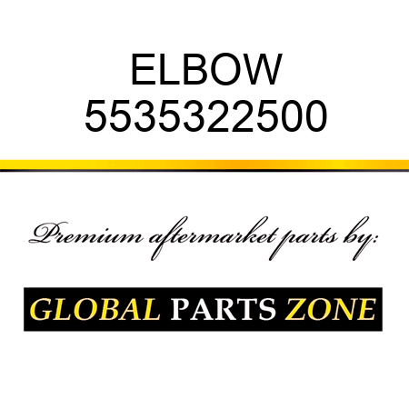 ELBOW 5535322500