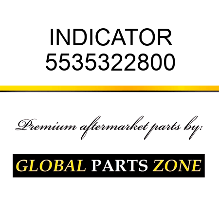 INDICATOR 5535322800