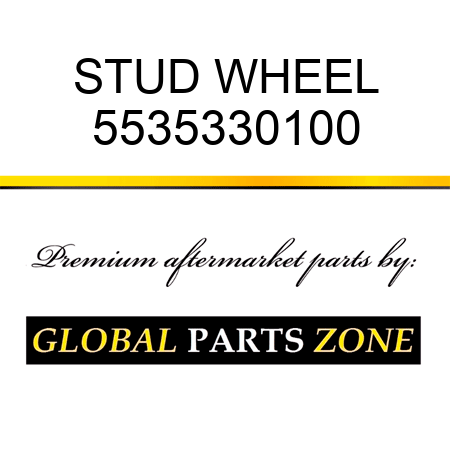 STUD, WHEEL 5535330100