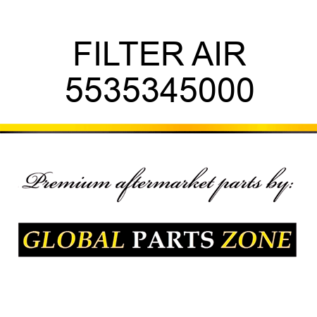 FILTER, AIR 5535345000