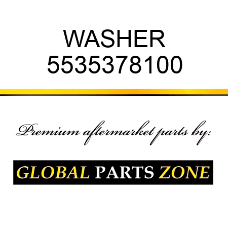 WASHER 5535378100