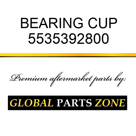 BEARING, CUP 5535392800