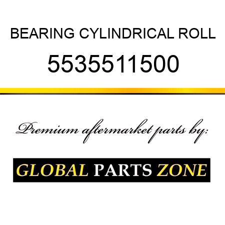 BEARING, CYLINDRICAL ROLL 5535511500