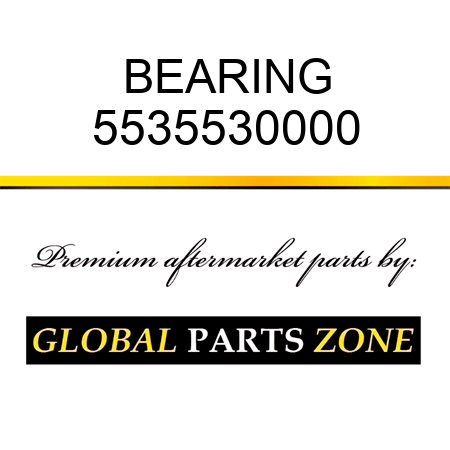 BEARING 5535530000