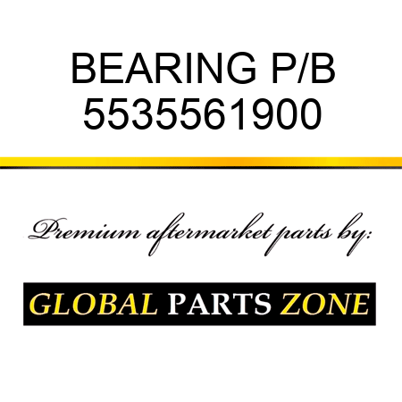 BEARING, P/B 5535561900