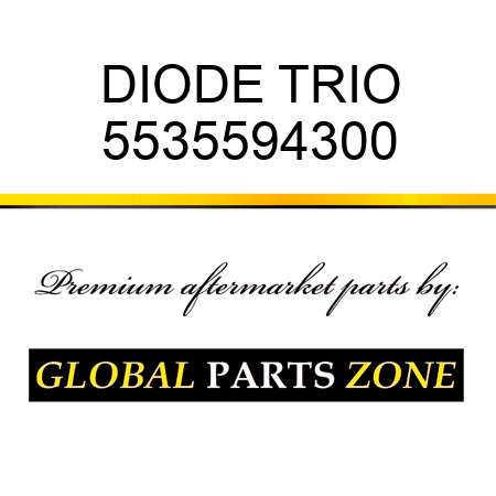 DIODE TRIO 5535594300