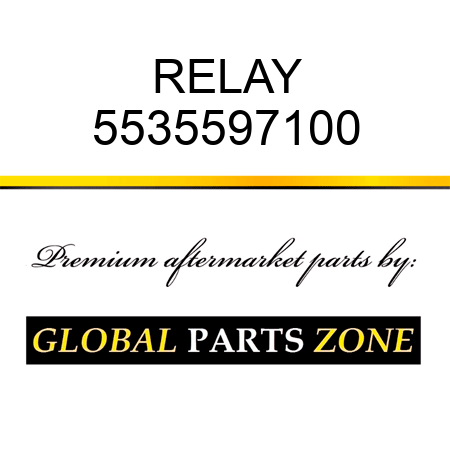RELAY 5535597100