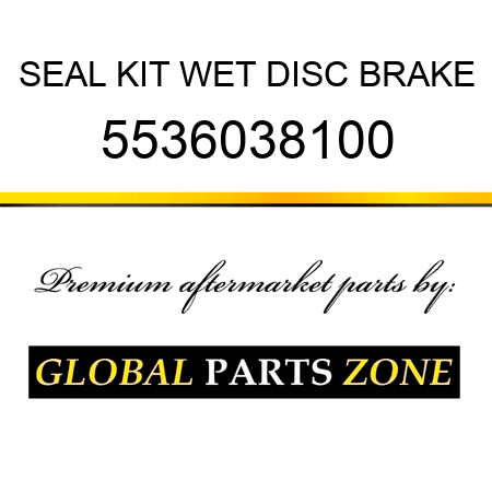 SEAL KIT, WET DISC BRAKE 5536038100