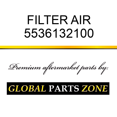 FILTER, AIR 5536132100