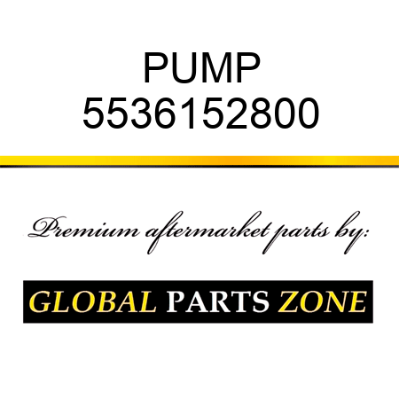 PUMP 5536152800