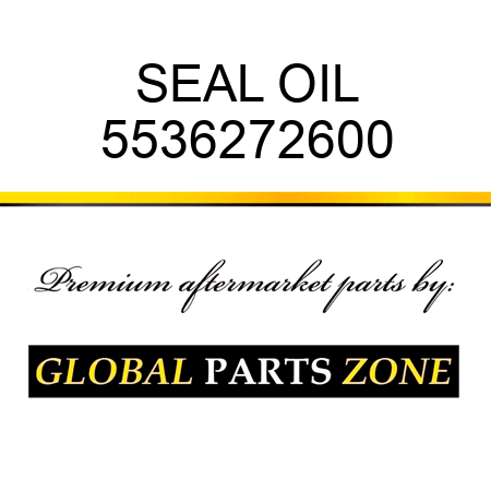 SEAL, OIL 5536272600