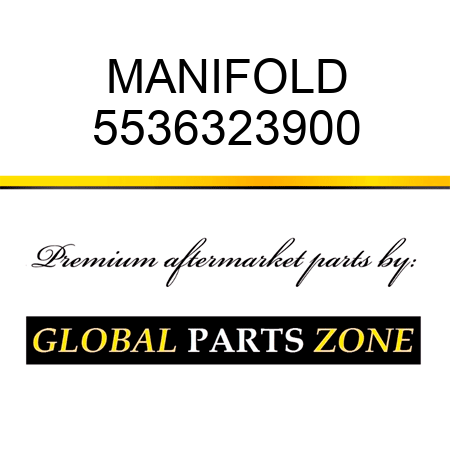 MANIFOLD 5536323900