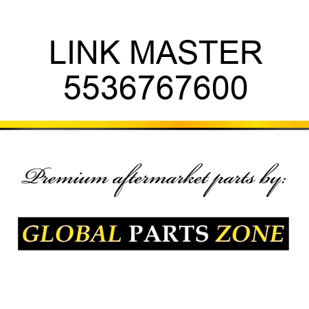 LINK MASTER 5536767600