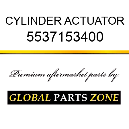 CYLINDER, ACTUATOR 5537153400