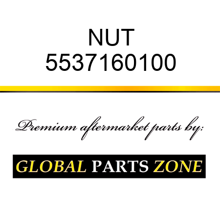 NUT 5537160100