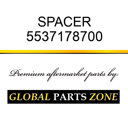 SPACER 5537178700