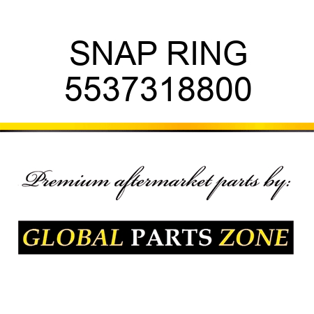 SNAP RING 5537318800