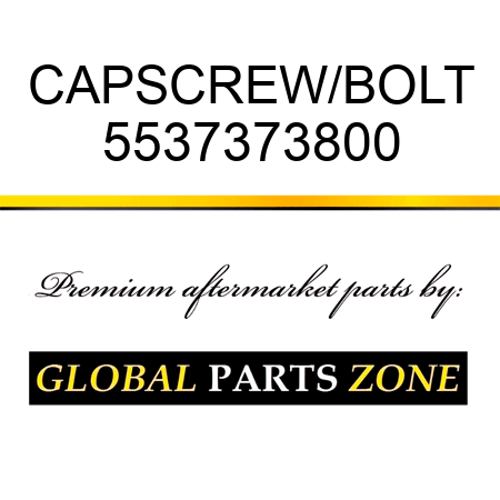 CAPSCREW/BOLT 5537373800