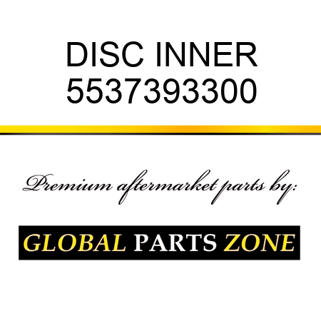DISC, INNER 5537393300