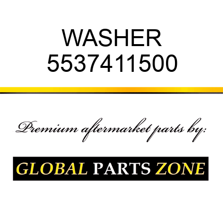 WASHER 5537411500
