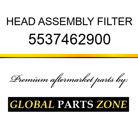 HEAD ASSEMBLY, FILTER 5537462900