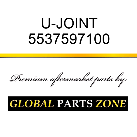 U-JOINT 5537597100