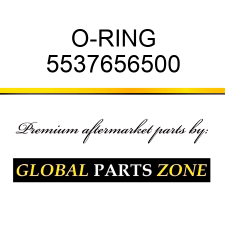 O-RING 5537656500