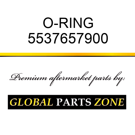 O-RING 5537657900