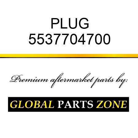 PLUG 5537704700