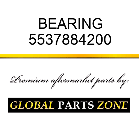 BEARING 5537884200