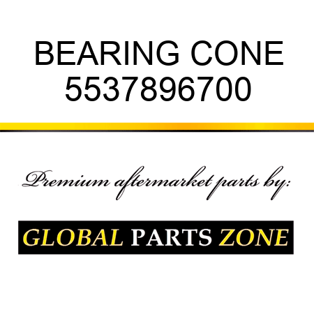BEARING, CONE 5537896700