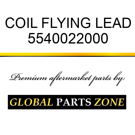 COIL, FLYING LEAD 5540022000