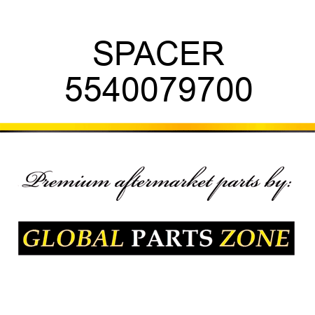 SPACER 5540079700
