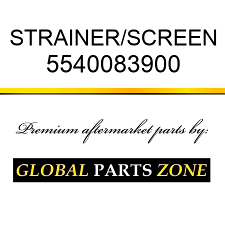 STRAINER/SCREEN 5540083900