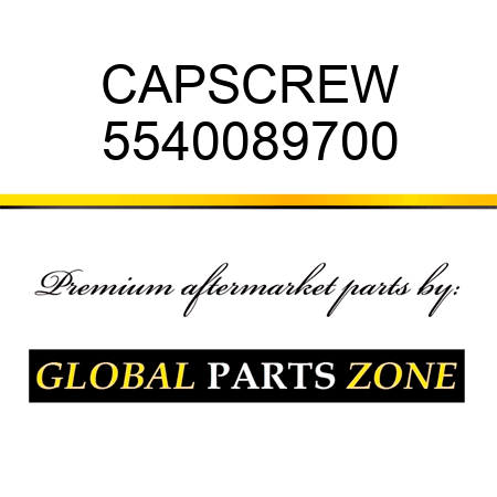 CAPSCREW 5540089700