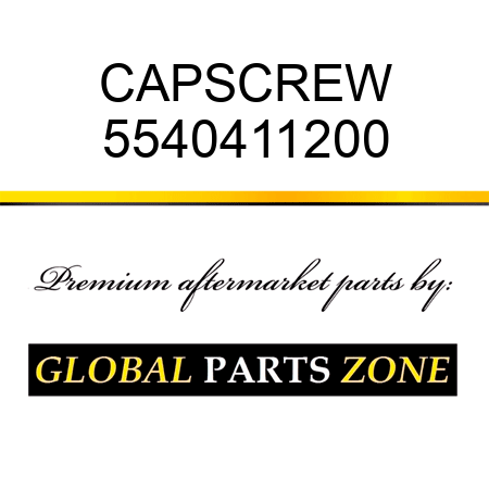 CAPSCREW 5540411200