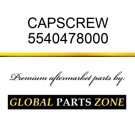 CAPSCREW 5540478000