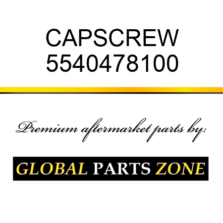 CAPSCREW 5540478100