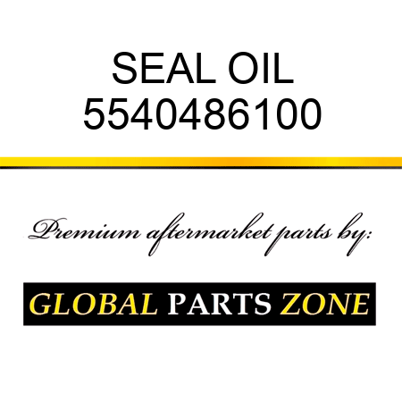 SEAL, OIL 5540486100