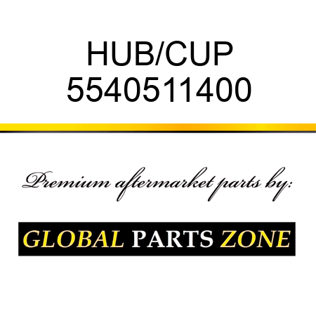 HUB/CUP 5540511400