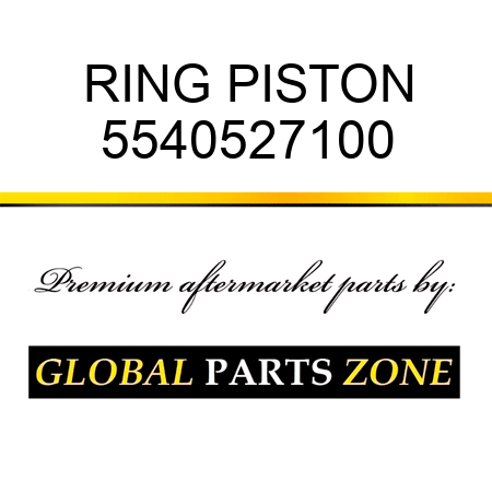 RING, PISTON 5540527100