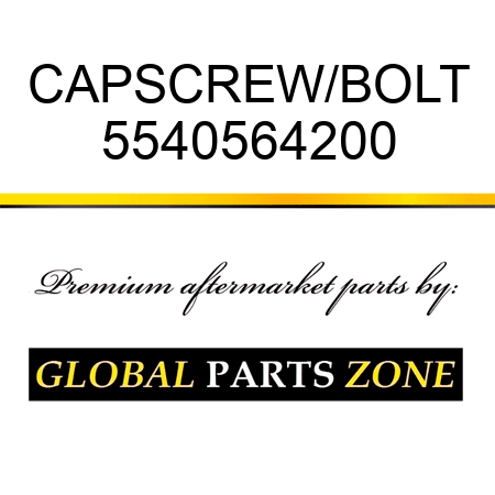 CAPSCREW/BOLT 5540564200