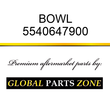 BOWL 5540647900